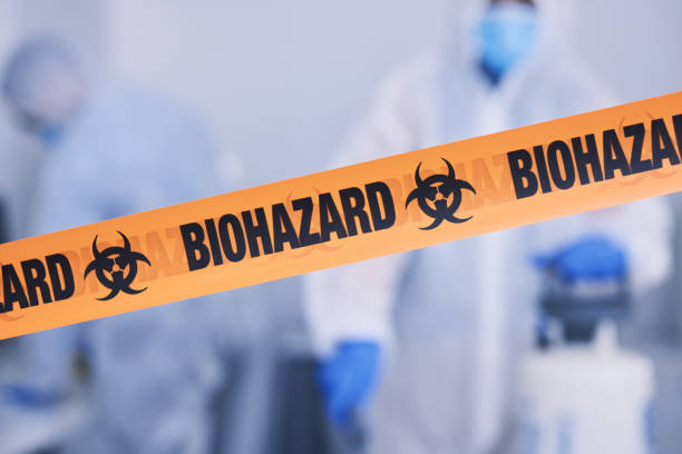 Professional Blood Cleanup technician working in Glenvil, NE